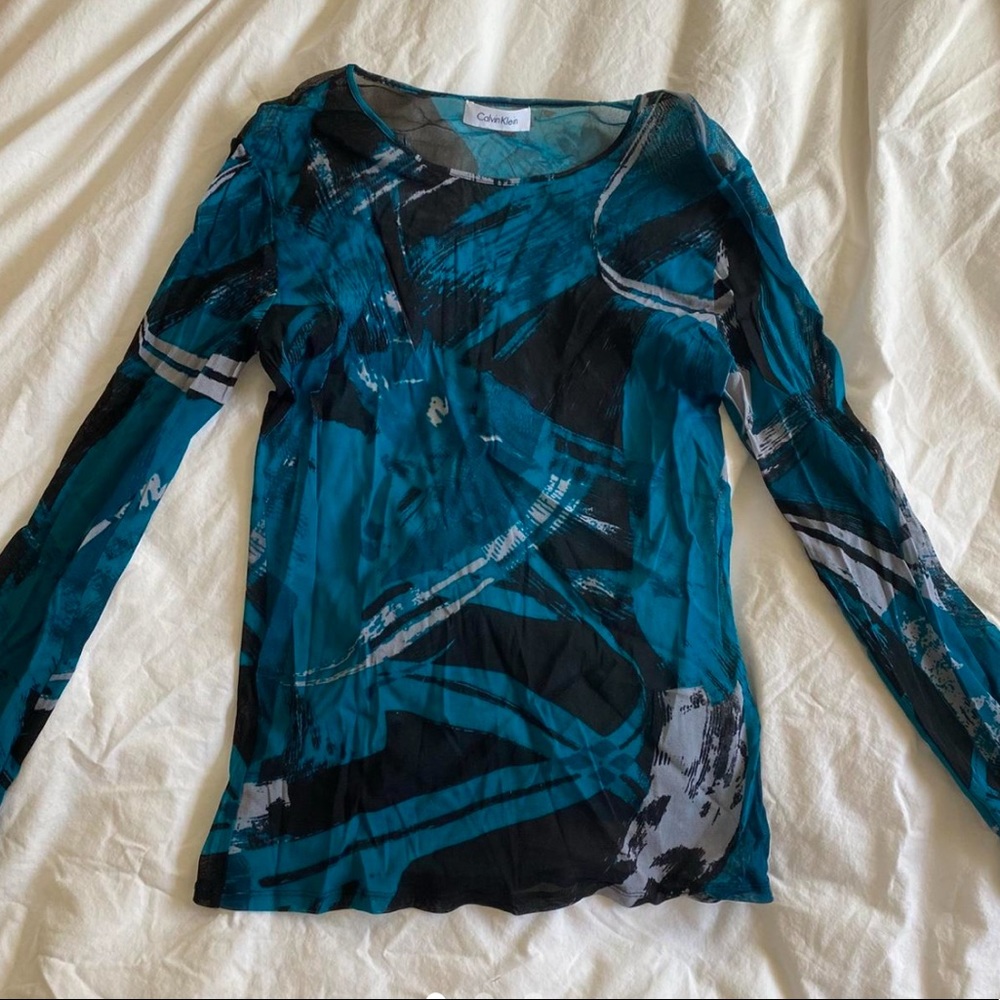 Calvin Klein Mesh Top